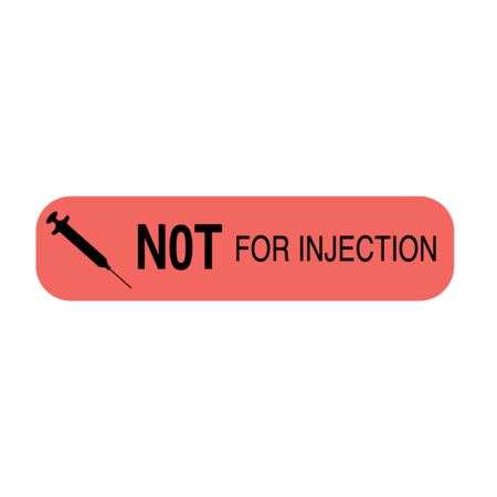 Not For Injection 3/8 X 1-1/2